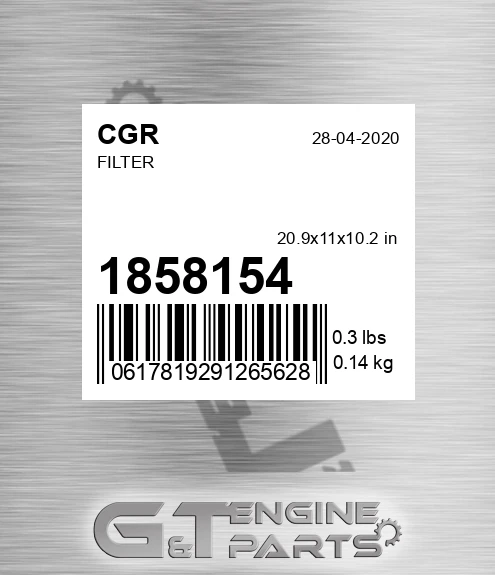 1858154 Filter for CGR