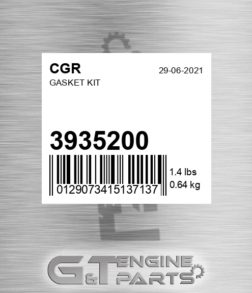 3935200 Gasket Kit