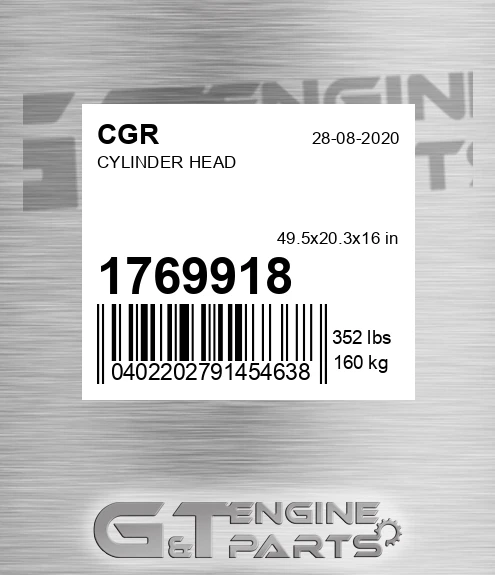 1769918 Cylinder Head