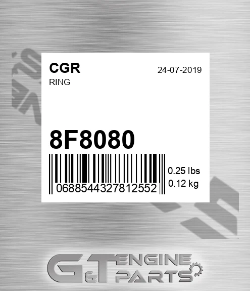 8F8080 CGR Ring