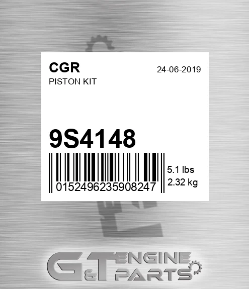 9S4148 Piston Kit for CGR