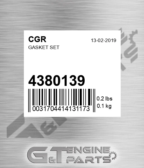 4380139 Gasket Set