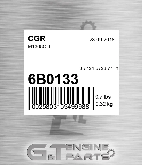 6B0133 CGR M1308ch