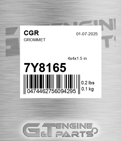 7Y8165 CGR Grommet