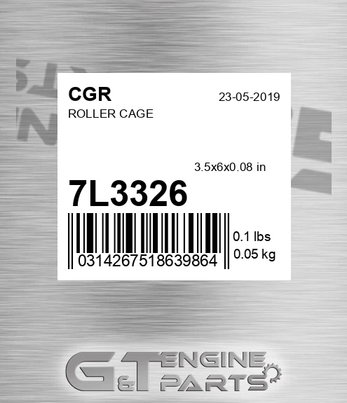 7L3326 Roller Cage