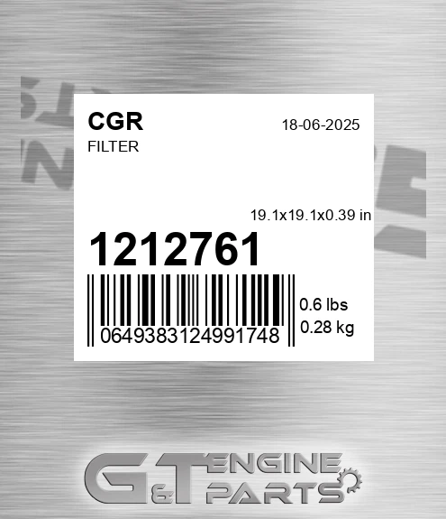 1212761 CGR Filter