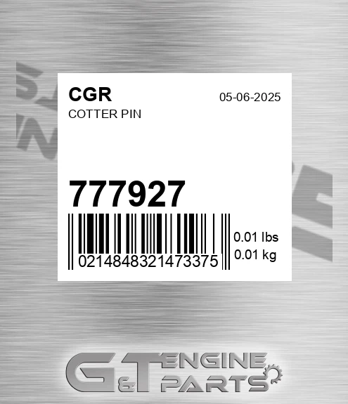 777927 Cotter Pin