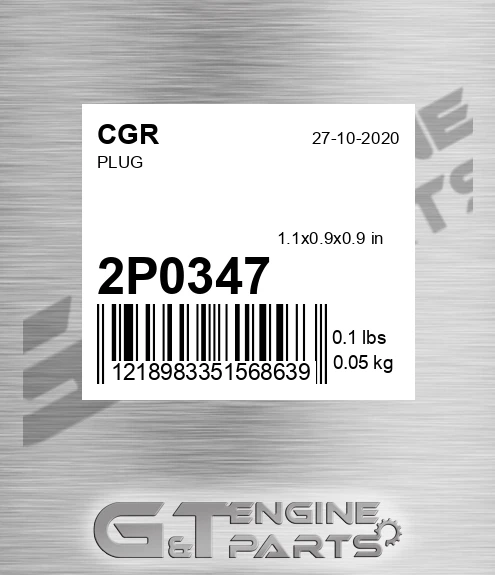 2P0347 Plug
