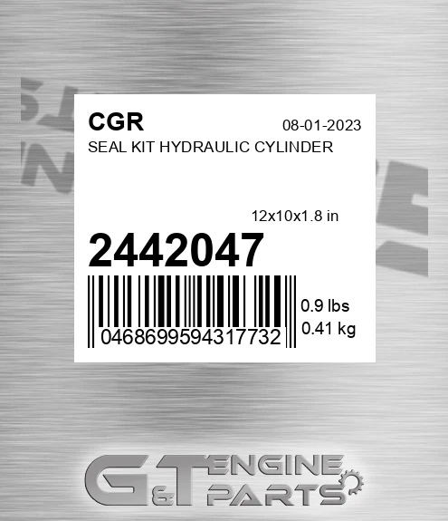 2442047 CGR Seal Kit Hydraulic Cylinder