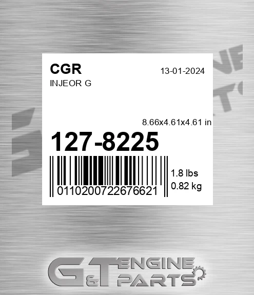 127-8225 Injeor G for CGR