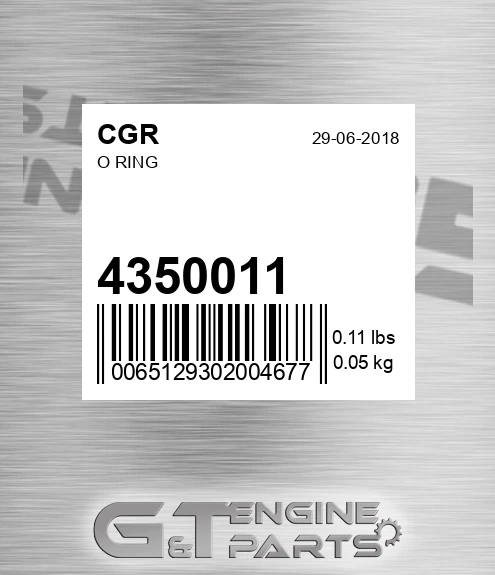 4350011 O Ring