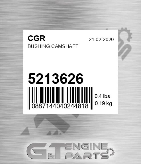 5213626 CGR Bushing Camshaft