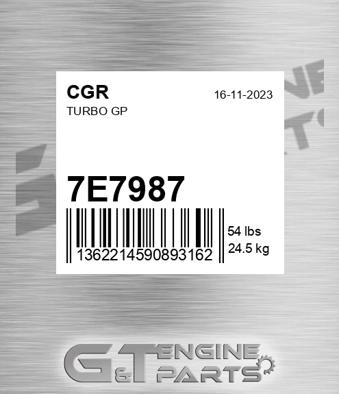 7E7987 CGR Turbo Gp
