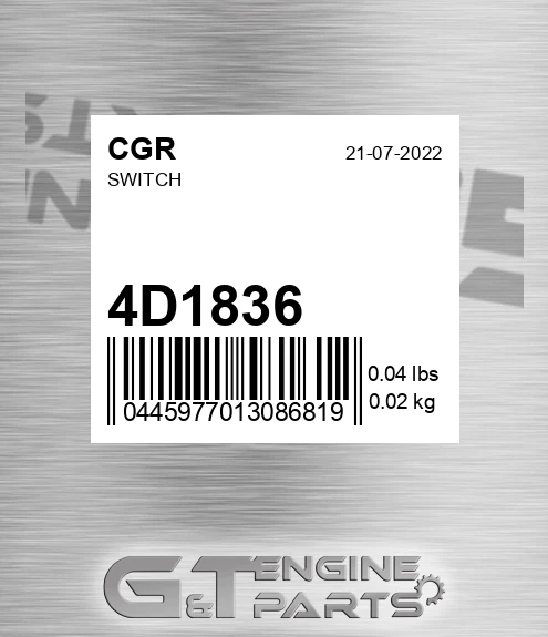4D1836 CGR Switch