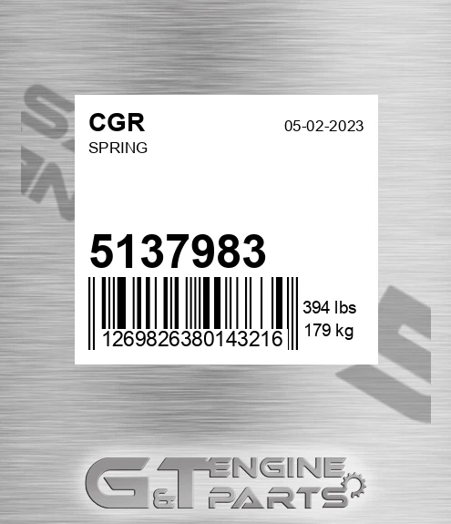 5137983 CGR Spring