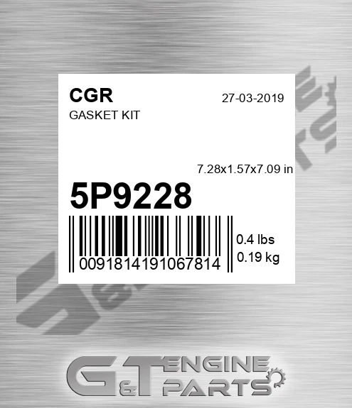 5P9228 Gasket Kit for CGR