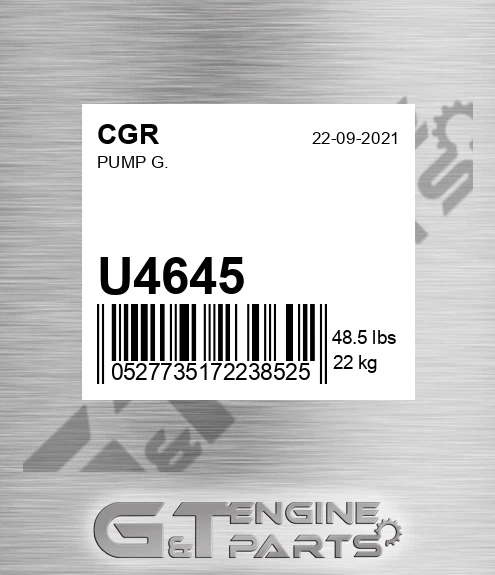 U4645 Pump G.