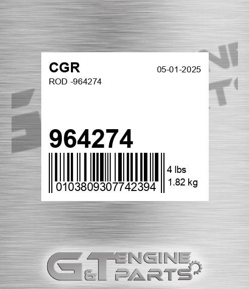 964274 CGR Rod -