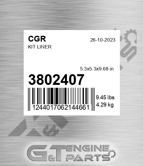 3802407 CGR Kit Liner