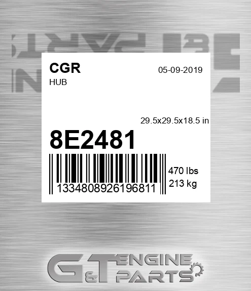 8E2481 CGR Hub