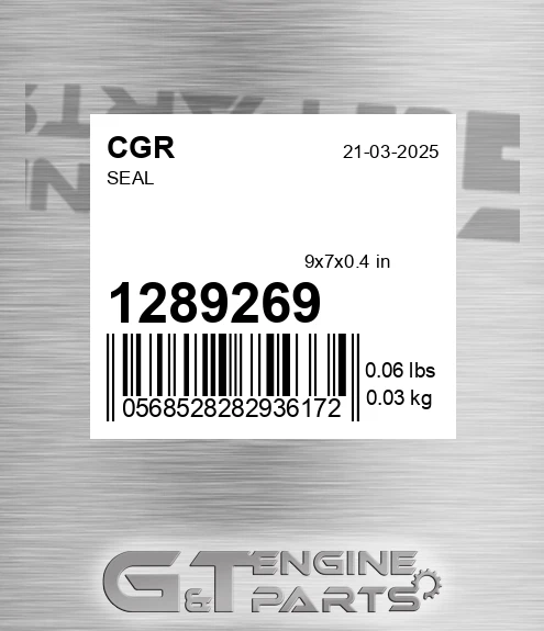 1289269 CGR Seal