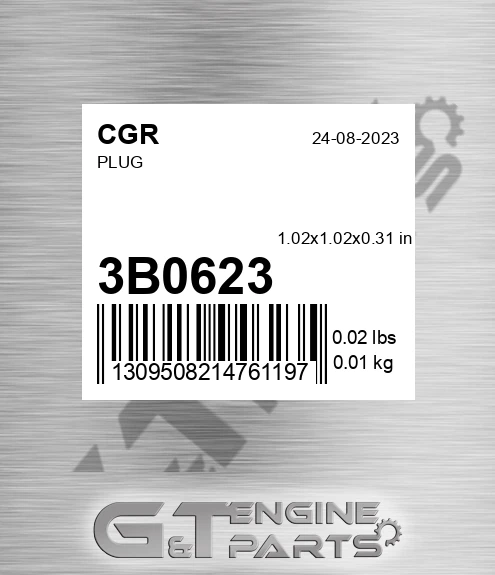 3B0623 Plug