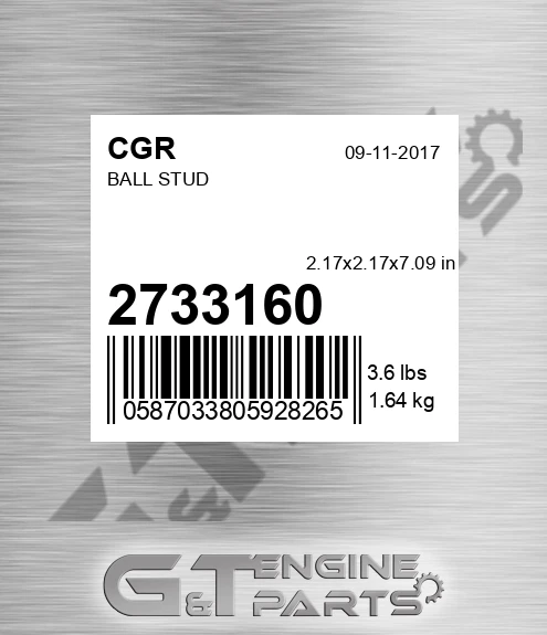 2733160 CGR Ball Stud