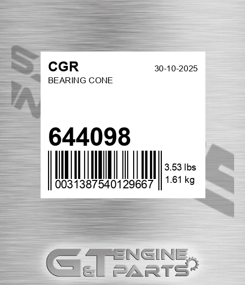 644098 Bearing Cone
