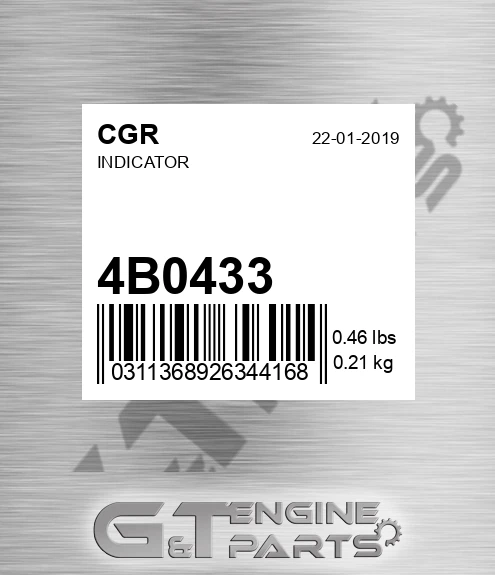 4B0433 Indicator