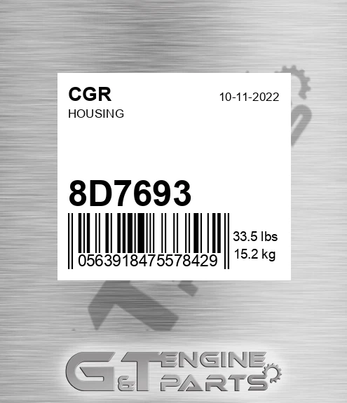 8D7693 Housing