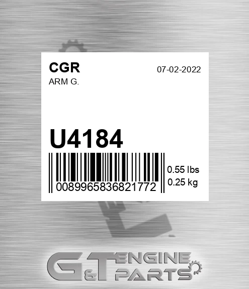 U4184 CGR Arm G.
