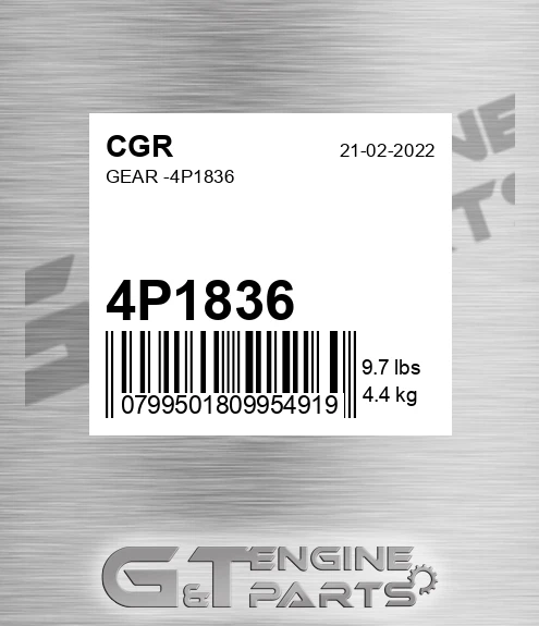 4P1836 CGR Gear -