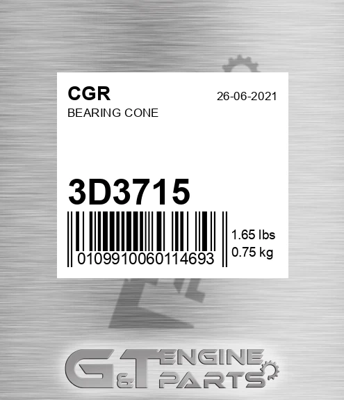 3D3715 Bearing Cone