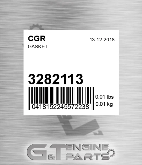 3282113 CGR Gasket