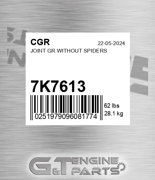 7K7613 CGR Joint Gr.without Spiders