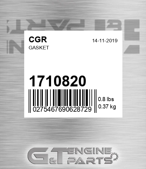 1710820 CGR Gasket