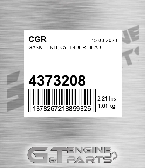4373208 Gasket Kit, Cylinder Head