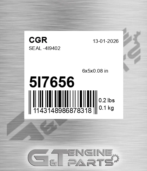 5I7656 Seal -4i9402