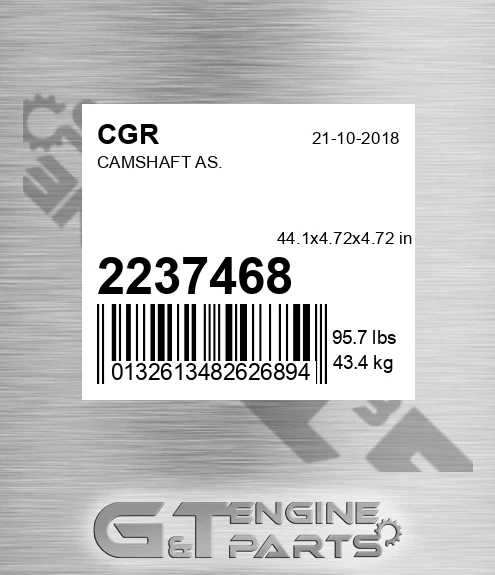 2237468 Camshaft As.