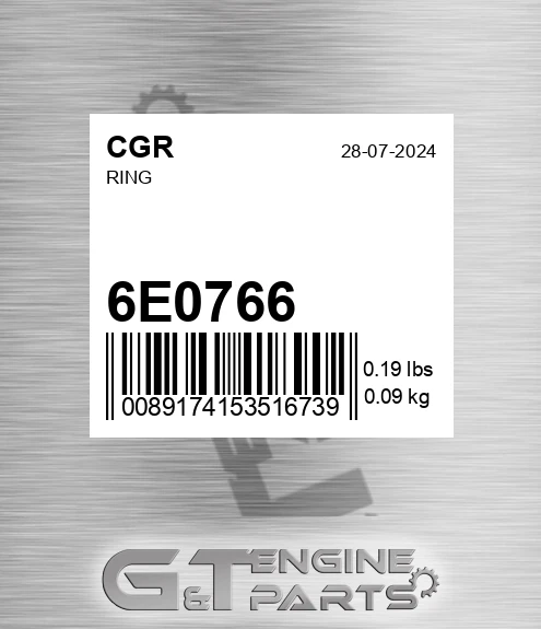 6E0766 Ring