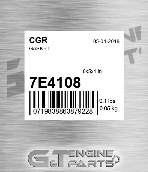 7E4108 Gasket