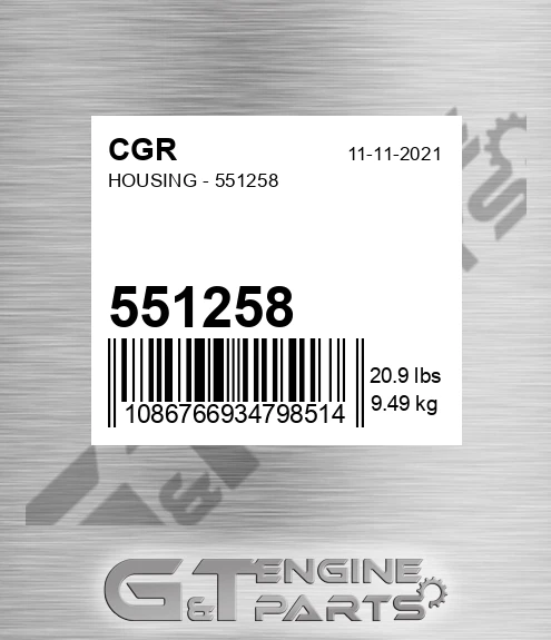 551258 Housing -