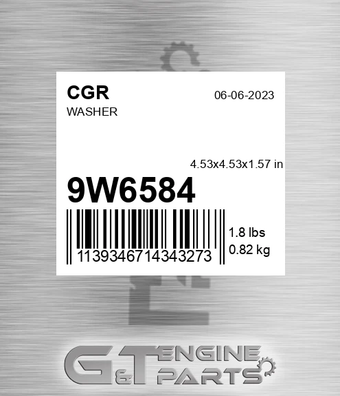 9W6584 CGR Washer
