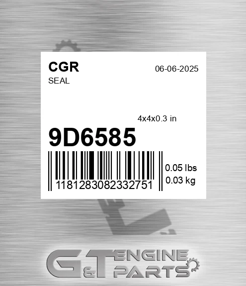 9D6585 Seal