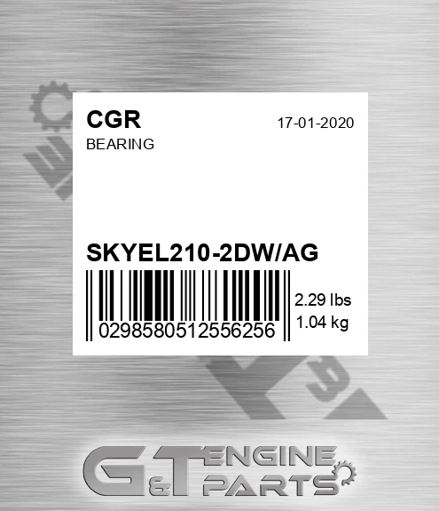 SKYEL210-2DW/AG Bearing