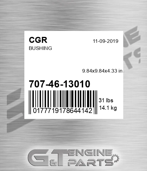 707-46-13010 Bushing