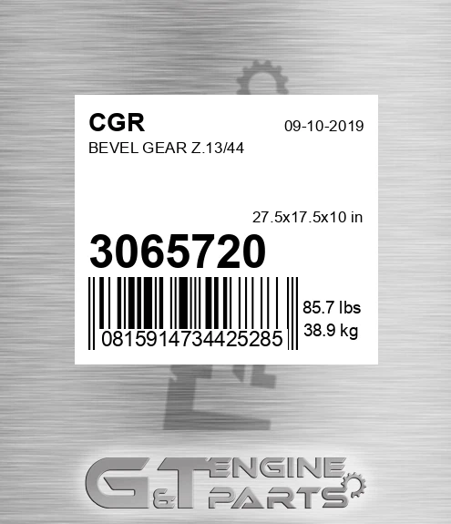 3065720 CGR Bevel Gear Z.13/44