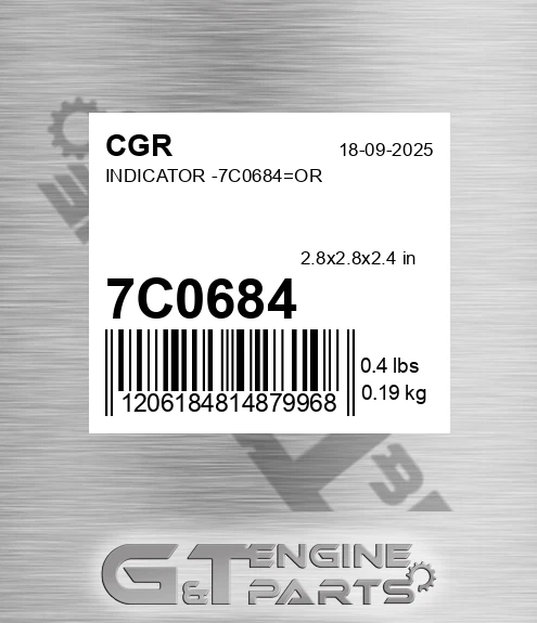 7C0684 Indicator -=or