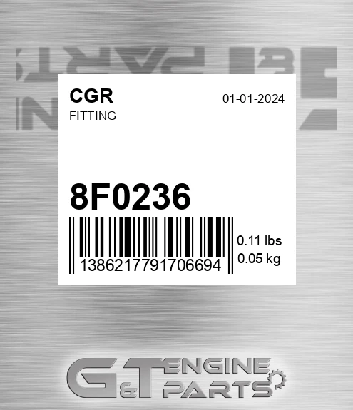8F0236 Fitting