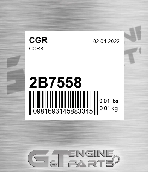 2B7558 Cork